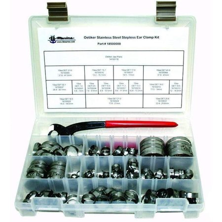 T-H Marine Supplies T-H Marine Oetiker Stepless Clamp Kit w/Pliers 18500000